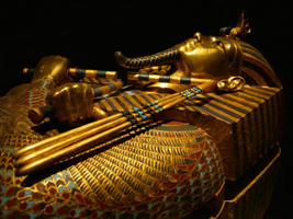 Саркофаг из гробницы Тутанхамона