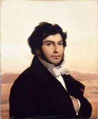 Жан-Франсуа Шампольон (1790-1832). Портрет работы Леона Конье