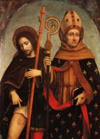 Боргоньоне А. - Святой Рох и святой Людовик Тулузский